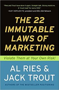 The 22 Immutable Laws of Marketing